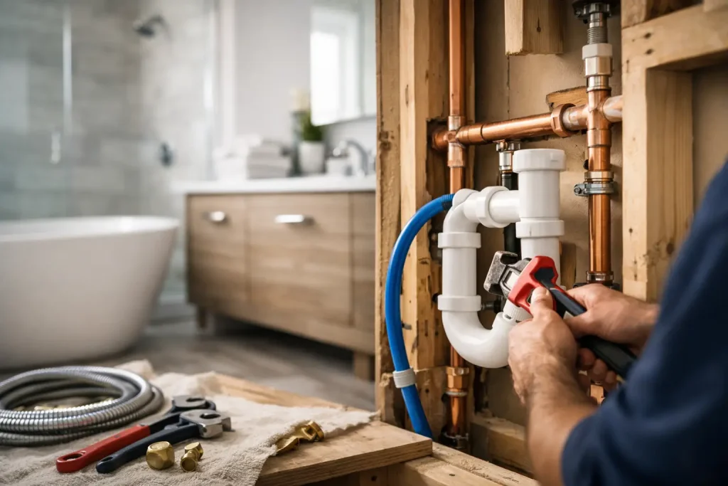 Plumbing for Bathroom Renovation Done Right