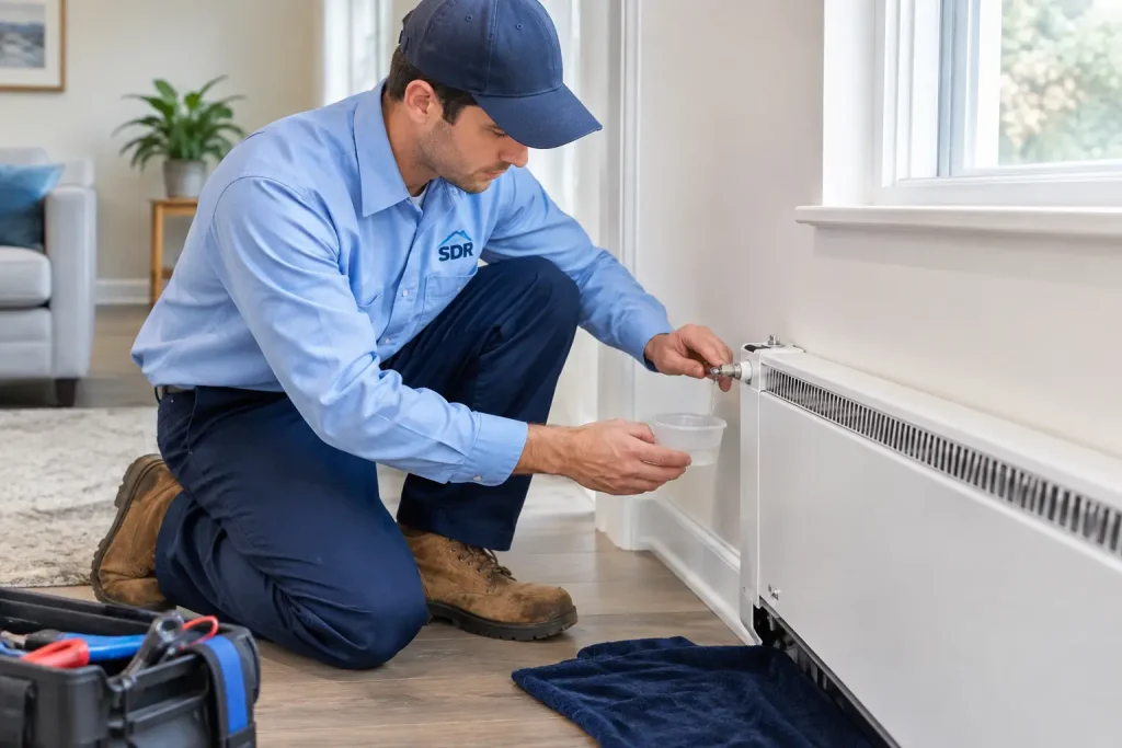 How to Bleed Baseboard Radiators Safely